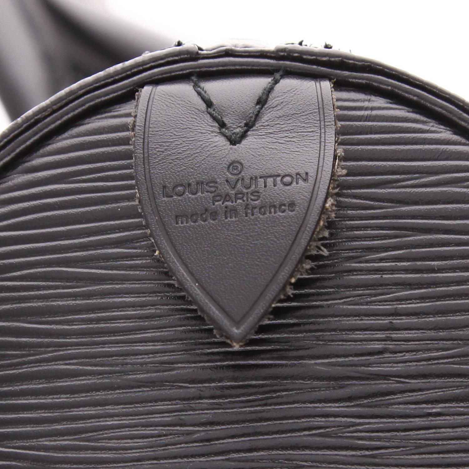 Bolsa de viaje Louis Vuitton  Keepall 50 en cuero Epi negro - Detail D2