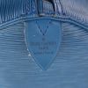 Borsa da viaggio Louis Vuitton  Keepall 50 in pelle Epi blu - Detail D2 thumbnail