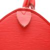 Bolsa de viaje Louis Vuitton  Keepall 50 en cuero Epi rojo - Detail D2 thumbnail