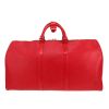 Bolsa de viaje Louis Vuitton  Keepall 50 en cuero Epi rojo - Detail D4 thumbnail