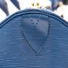 Louis Vuitton  Keepall 50 travel bag  in blue epi leather - Detail D2 thumbnail