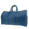 Bolsa de viaje Louis Vuitton  Keepall 45 en cuero Epi azul - 00pp thumbnail