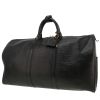 Sac de voyage Louis Vuitton  Keepall 55 en cuir épi noir et cuir naturel - 00pp thumbnail
