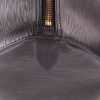 Bolsa de viaje Louis Vuitton  Keepall 55 en cuero Epi negro y cuero natural - Detail D2 thumbnail