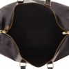 Louis Vuitton  Keepall 50 travel bag  in black epi leather  and natural leather - Detail D3 thumbnail