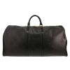 Louis Vuitton  Keepall 55 travel bag  in black epi leather - Detail D4 thumbnail