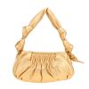 Miu Miu   shoulder bag  in gold leather - Detail D4 thumbnail