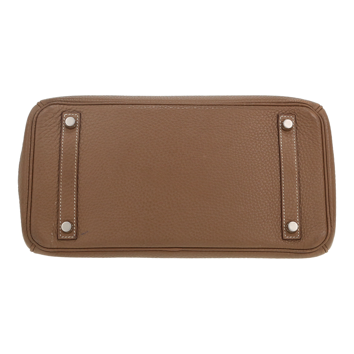 Hermès  Birkin 30 cm handbag  in etoupe togo leather - Detail D1