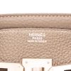 Bolso de mano Hermès  Birkin 30 cm en cuero togo marrón etoupe - Detail D2 thumbnail