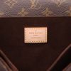 Borsa a tracolla Louis Vuitton  Metis in tela monogram marrone e pelle naturale - Detail D2 thumbnail