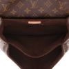 Borsa a tracolla Louis Vuitton  Metis in tela monogram marrone e pelle naturale - Detail D3 thumbnail