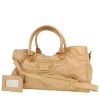 Balenciaga  City shoulder bag  in beige leather - 00pp thumbnail