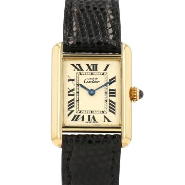 Orologio Cartier Tank Must in vermeil Ref: Cartier - 2415  Circa 1990