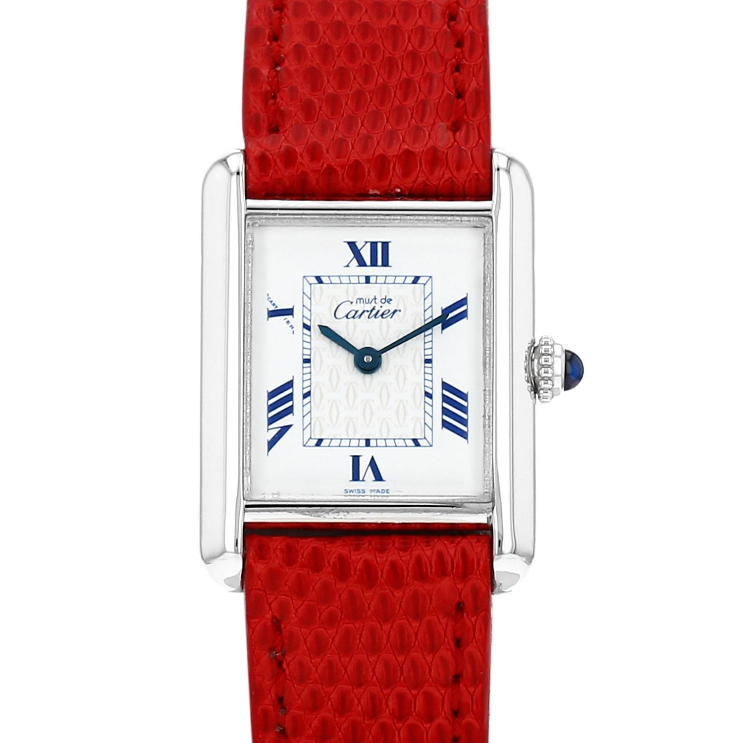 Orologio Cartier Tank Must in argento Ref: Cartier - 2416  Circa 1990
