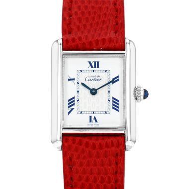 Reloj Cartier Tank Must de plata Ref: Cartier - 2416  Circa 1990