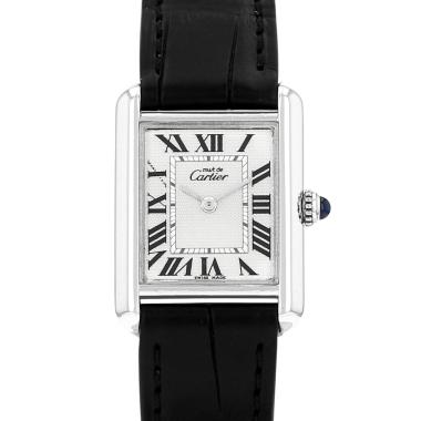 Montre Cartier Tank Must en argent Ref: Cartier - 2416  Vers 2000