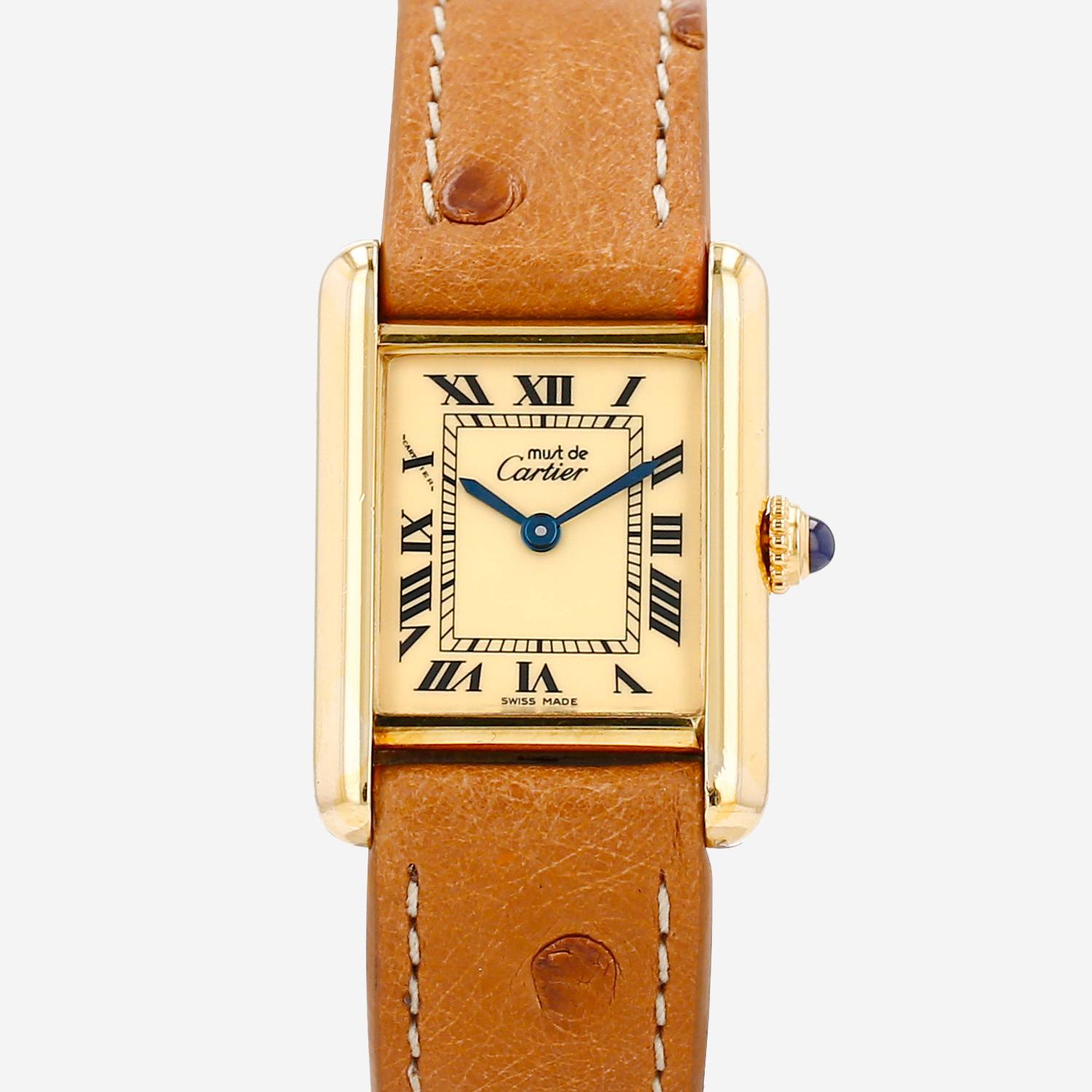 Cartier Tank Must  in vermeil Ref: Cartier - 366001  Circa 1990