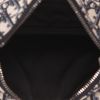 Sac bandoulière Dior  8 en toile monogram Oblique bleue et cuir noir - Detail D3 thumbnail
