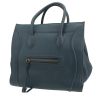 Celine  Cabas Phantom shopping bag  in blue leather - 00pp thumbnail