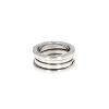 Bulgari B.Zero1 medium model ring in white gold - 360 thumbnail