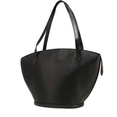 Sac à main Louis Vuitton  Saint Jacques en cuir épi noir