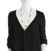 Bulgari Monete long necklace in yellow gold and silver - Detail D5 thumbnail
