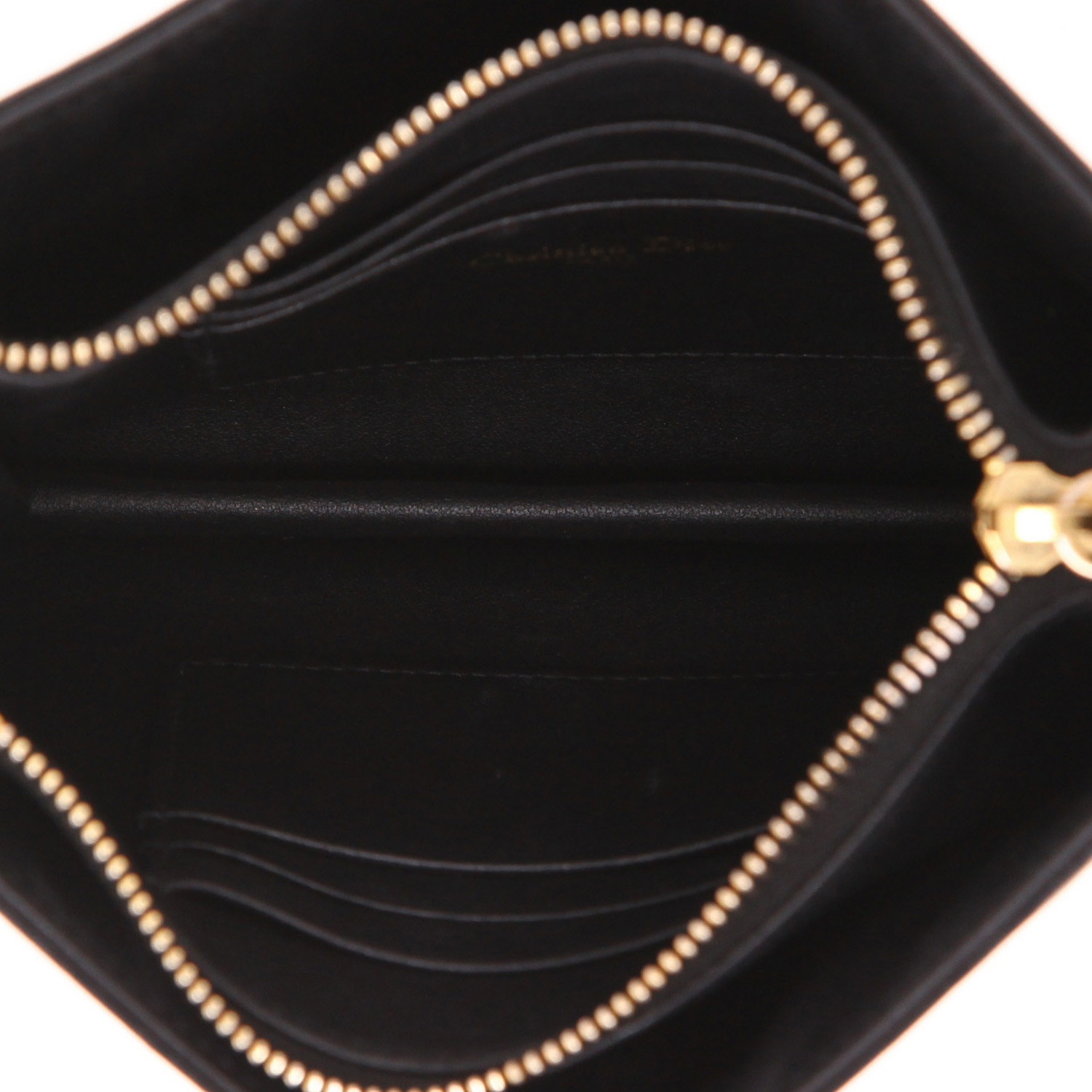 Bolsito de mano Dior  Every Dior en cuero cannage negro - Detail D3