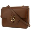 Sac à main Hermès  Sandrine en cuir box marron - 00pp thumbnail
