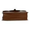Sac à main Hermès  Sandrine en cuir box marron - Detail D1 thumbnail