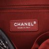 Borsa a tracolla Chanel  Gabrielle  in tweed nero e bianco e pelle nera - Detail D2 thumbnail