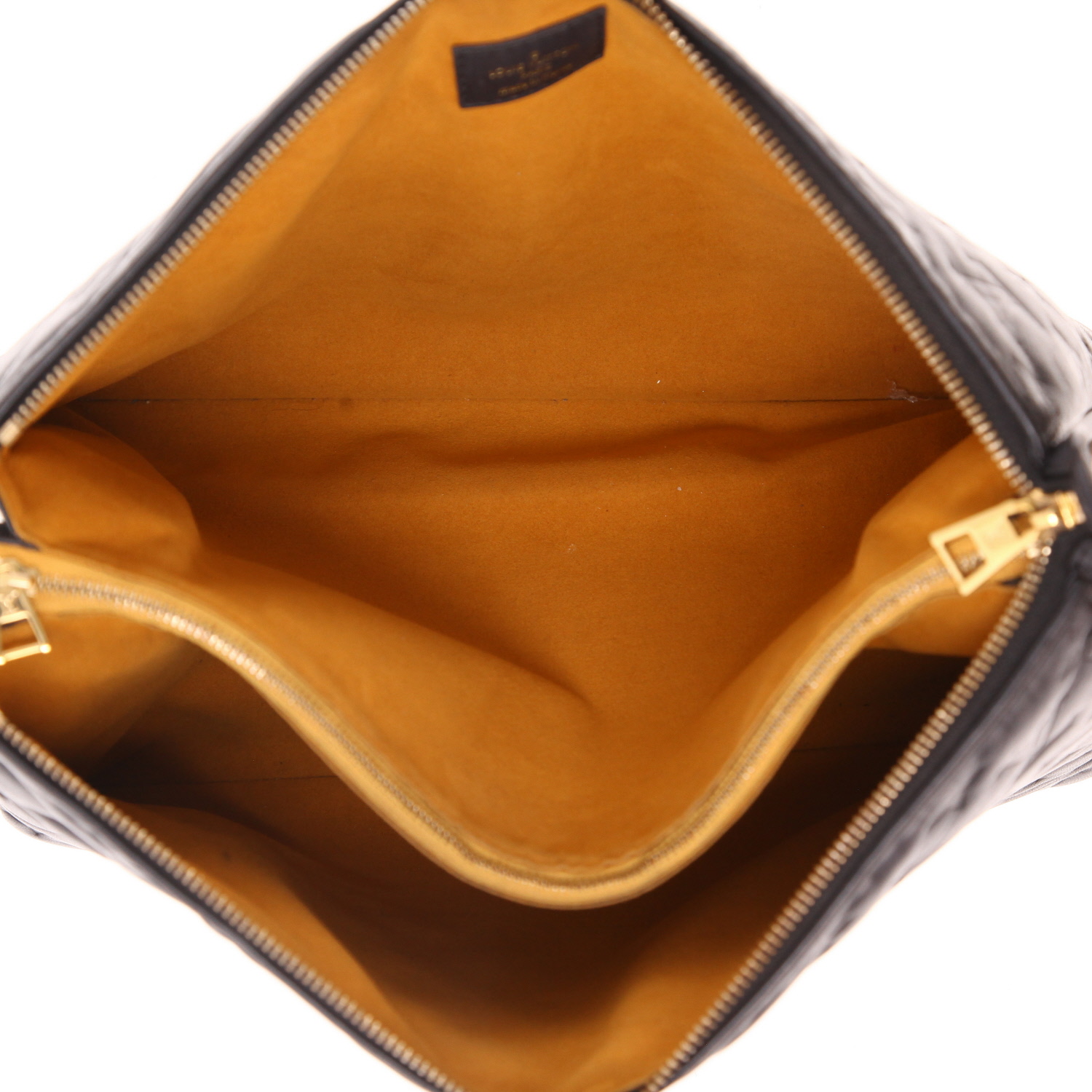 Bolso bandolera Louis Vuitton  Coussin modelo mediano  en cuero Monogram negro - Detail D3