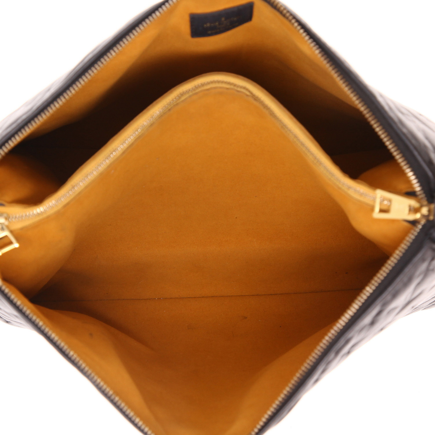 Borsa a tracolla Louis Vuitton  Coussin modello medio  in pelle monogram nera - Detail D4