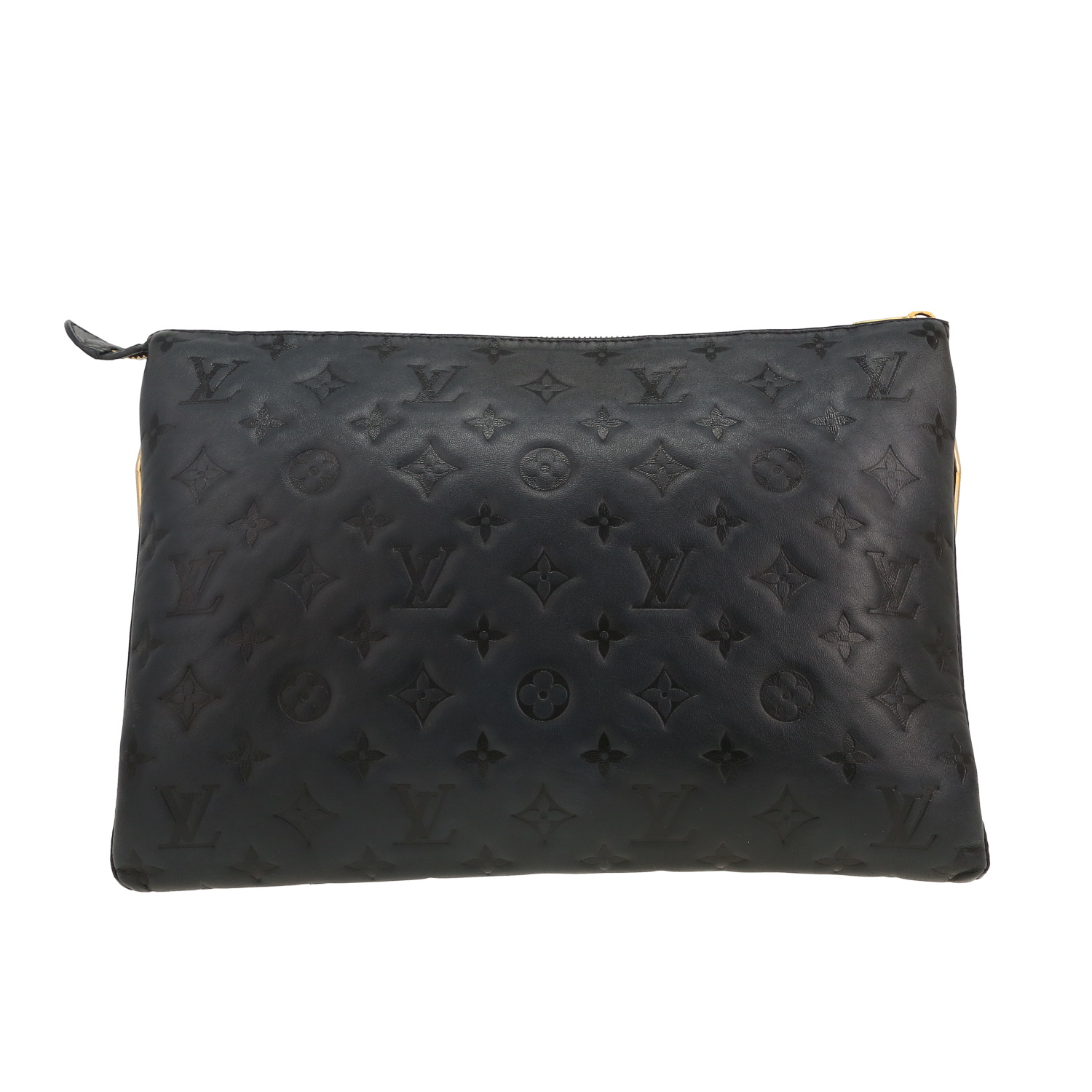 Borsa a tracolla Louis Vuitton  Coussin modello medio  in pelle monogram nera - Detail D5
