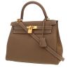 Sac à main Hermès  Kelly 28 cm en cuir togo étoupe - 00pp thumbnail