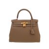 Sac à main Hermès  Kelly 28 cm en cuir togo étoupe - 360 thumbnail