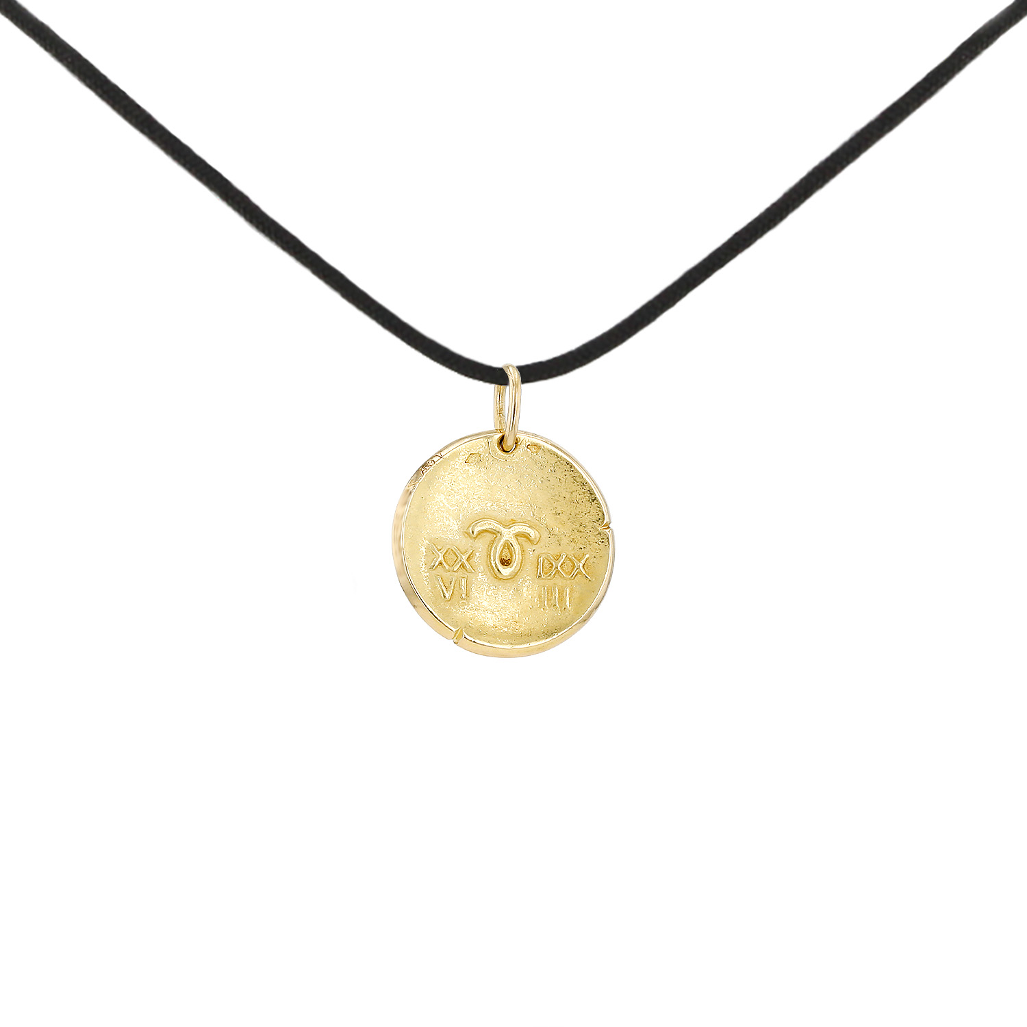 Colgante época años 50 Van Cleef & Arpels Zodiaque de oro amarillo - Detail D3