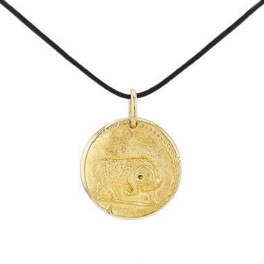 Van Cleef 
Arpels Zodiaque  1950's pendant in yellow gold
