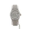 Orologio Rolex Datejust Lady in oro bianco diamanti Ref: Rolex - 69159  Circa 1990 - 360 thumbnail