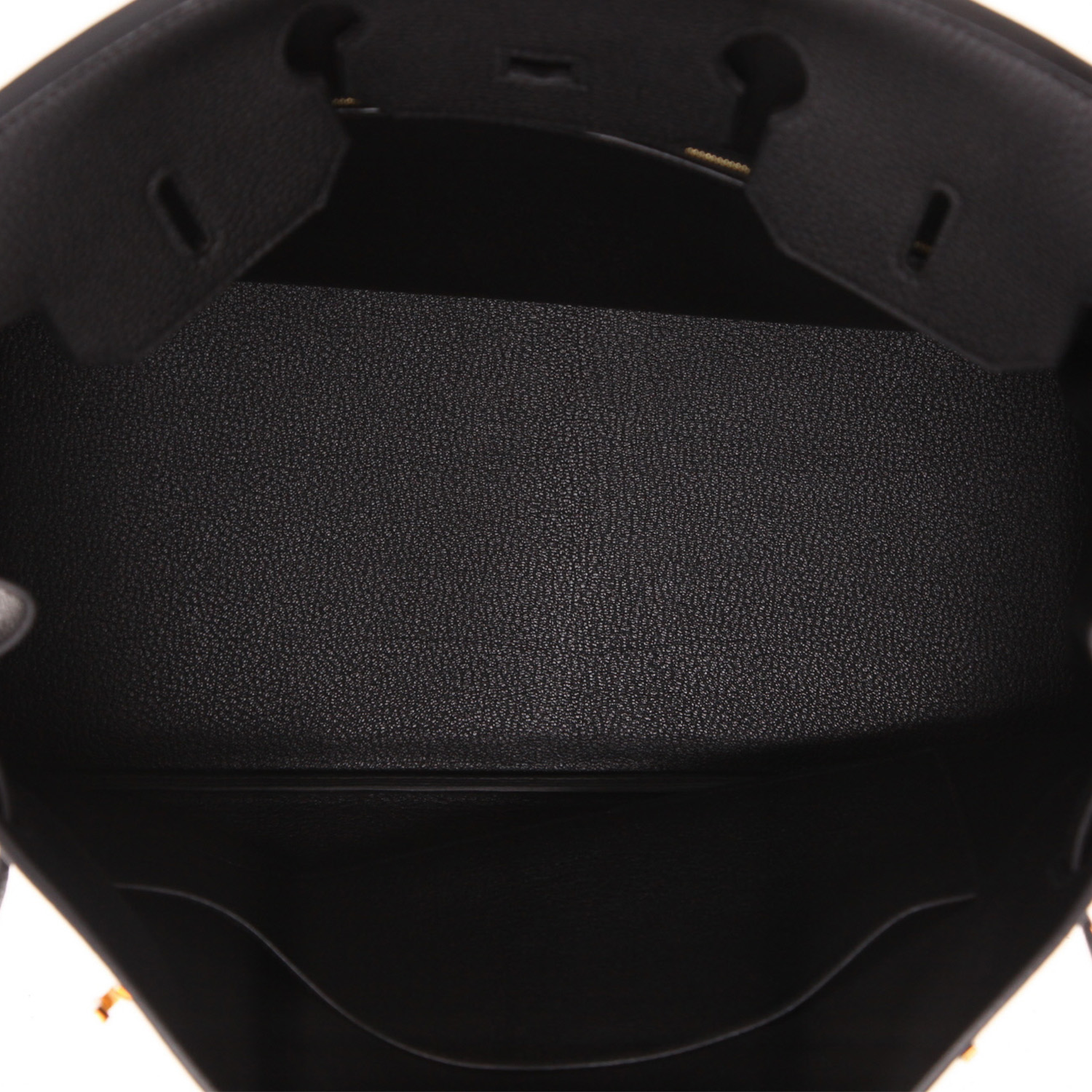 Hermès  Birkin 35 cm handbag  in black togo leather - Detail D3