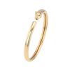 Bracelet semi-souple Cartier Panthère en or jaune, tsavorites et onyx - 00pp thumbnail