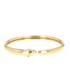Bracelet semi-souple Cartier Panthère en or jaune, tsavorites et onyx - 360 thumbnail