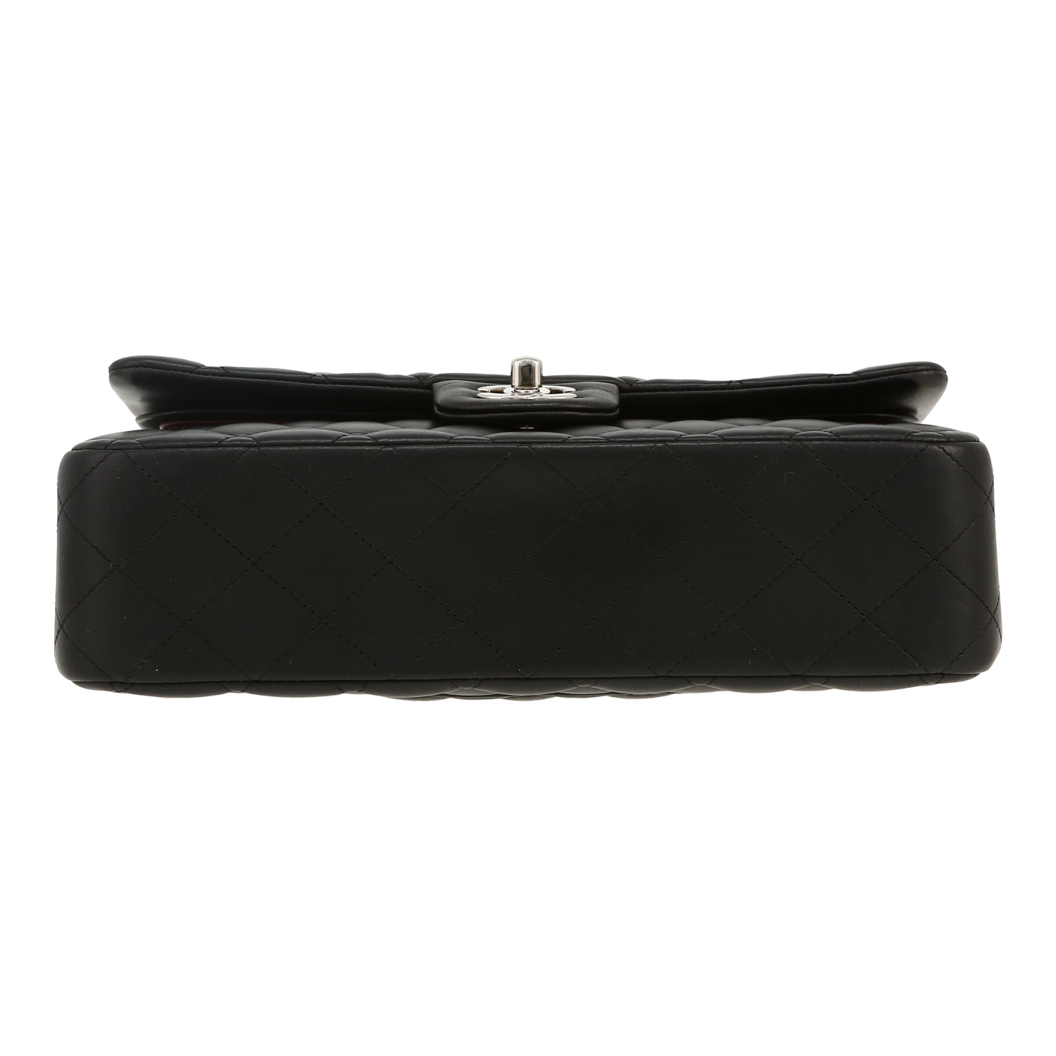 Chanel  Timeless Classic handbag  in black quilted leather - Detail D1