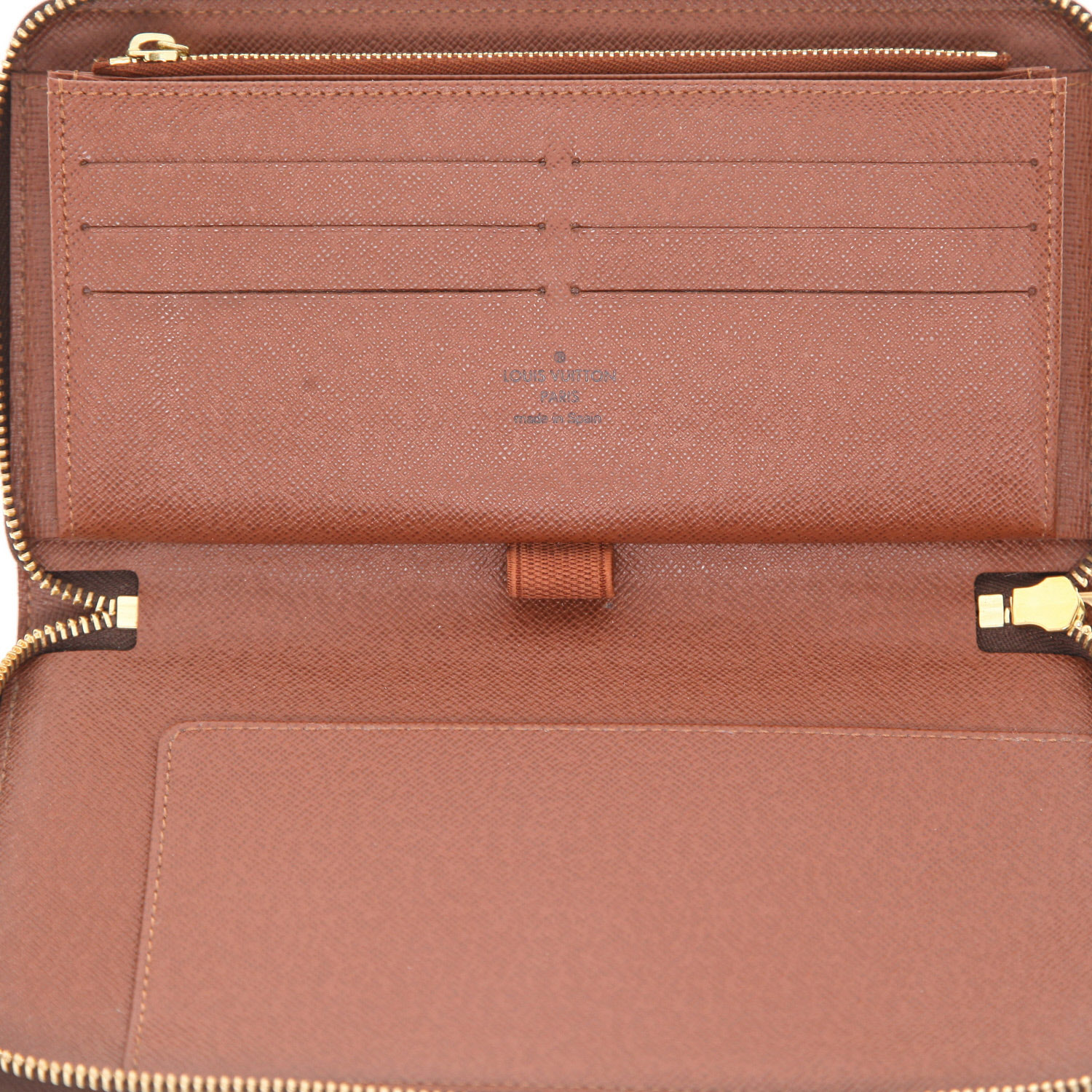 Portafogli Louis Vuitton  Organizer in tela monogram marrone - Detail D3