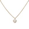 Chopard Happy Diamonds necklace in yellow gold and diamonds - 00pp thumbnail