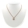 Chopard Happy Diamonds necklace in yellow gold and diamonds - 360 thumbnail