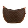 Louis Vuitton  Loop Hobo shoulder bag  monogram canvas  and brown leather - Detail D4 thumbnail