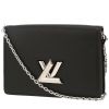 Sac bandoulière Louis Vuitton  Twist en cuir épi noir - 00pp thumbnail