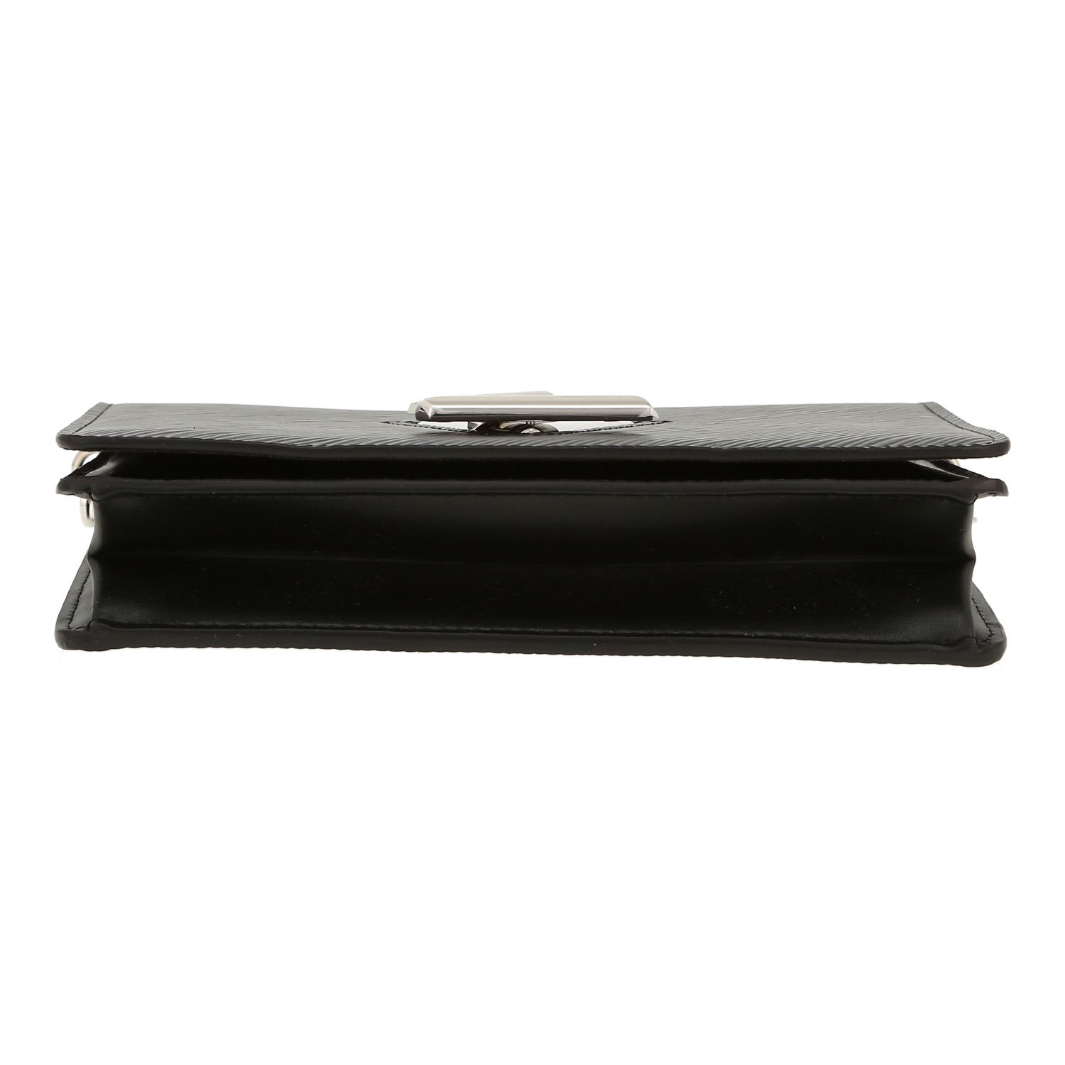 Louis Vuitton Twist shoulder bag in black epi leather - Detail D1