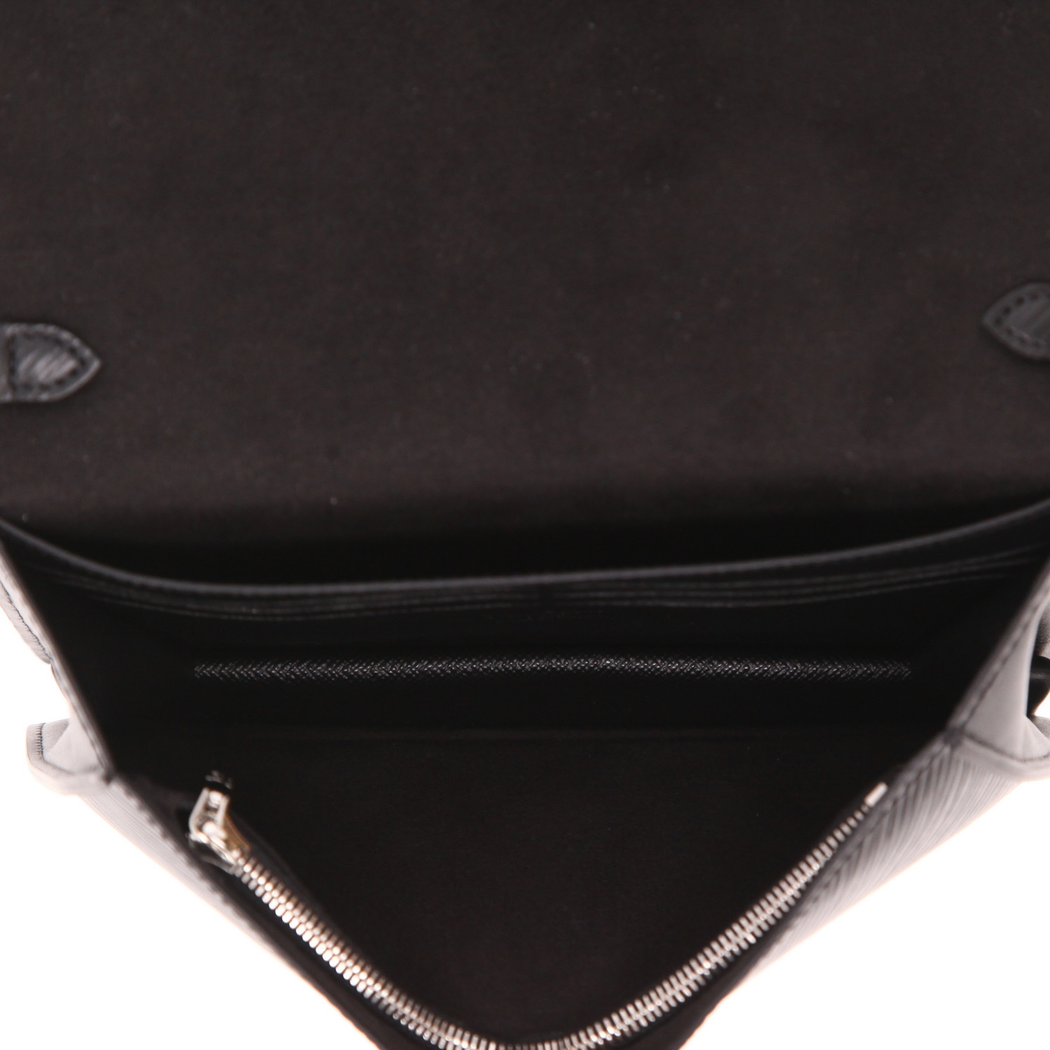Louis Vuitton Twist shoulder bag in black epi leather - Detail D3