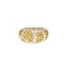 Bague Cartier Sauvage en or jaune, diamants et saphirs jaunes - 360 thumbnail